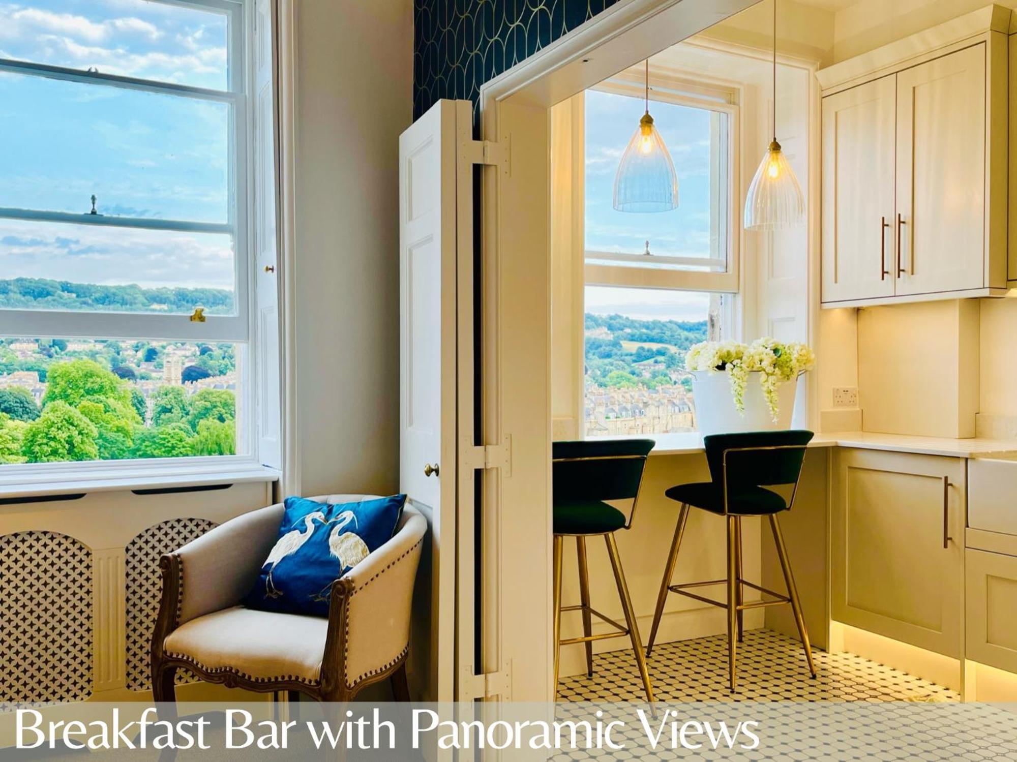 The Paragon Penthouse - Stunning Views Over Bath! Ngoại thất bức ảnh