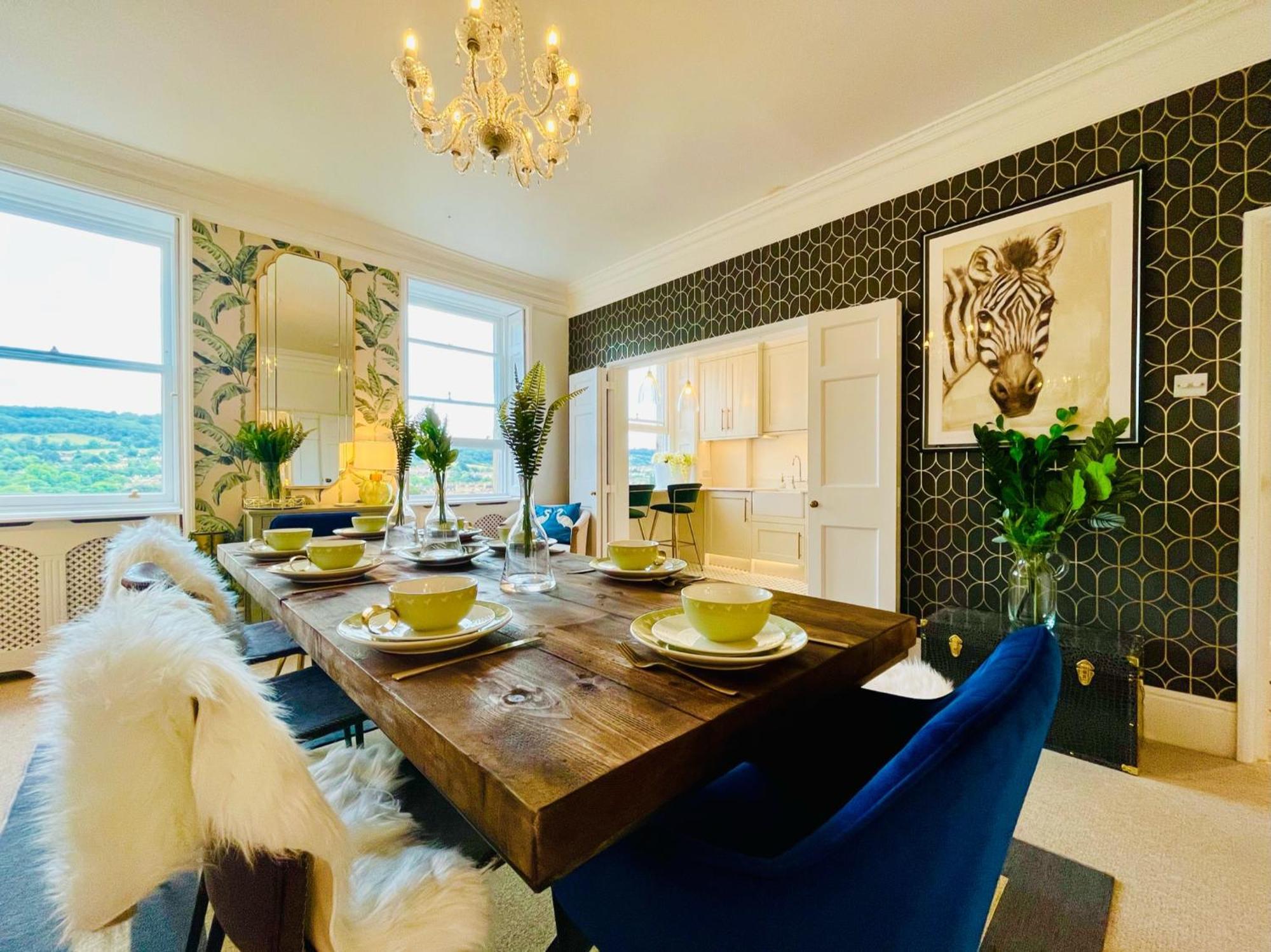 The Paragon Penthouse - Stunning Views Over Bath! Ngoại thất bức ảnh