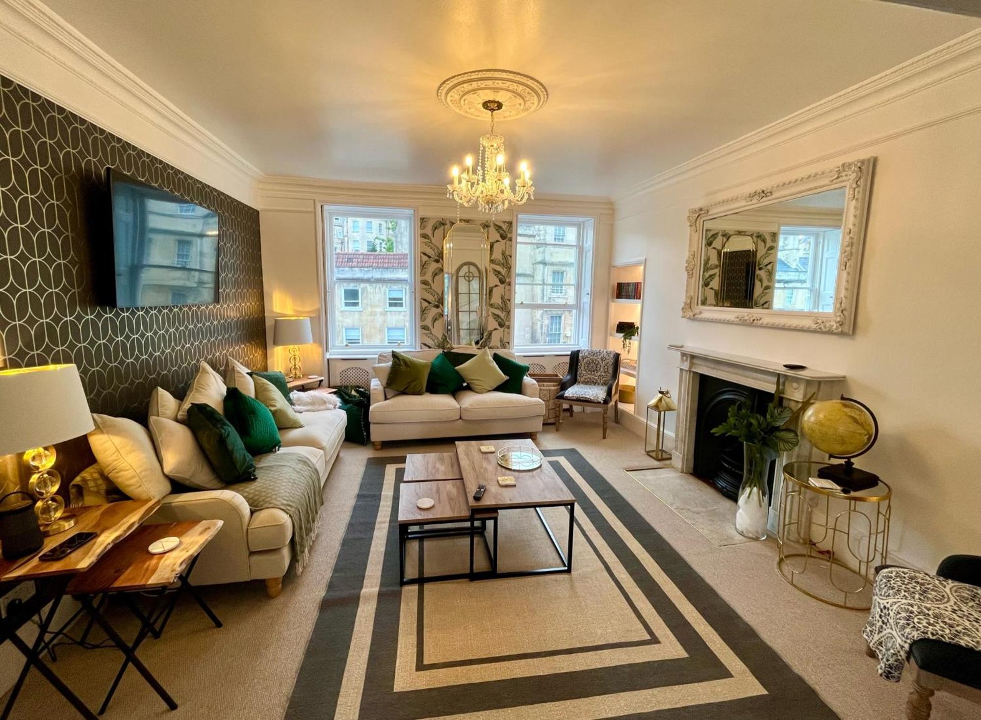 The Paragon Penthouse - Stunning Views Over Bath! Ngoại thất bức ảnh