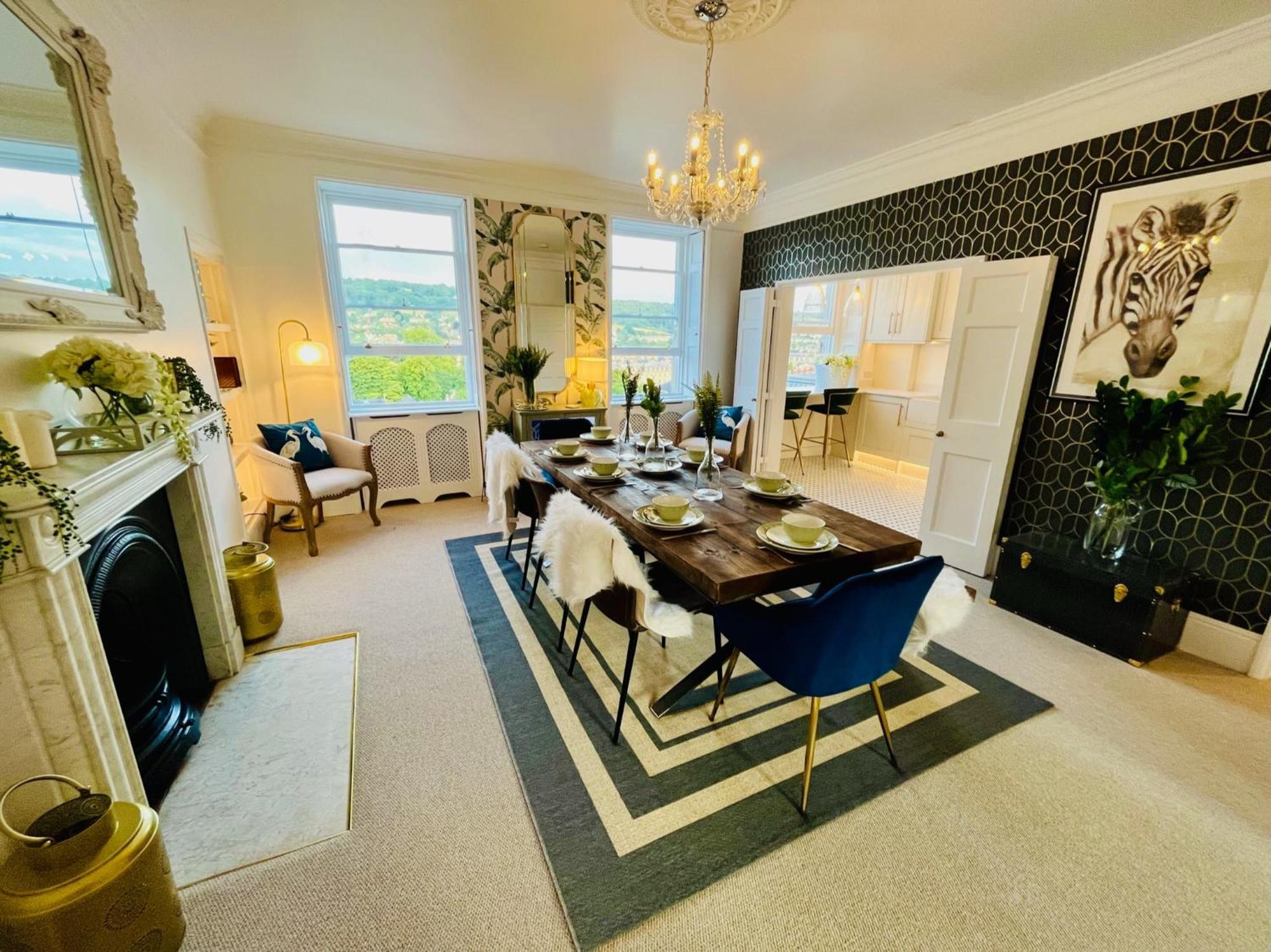 The Paragon Penthouse - Stunning Views Over Bath! Ngoại thất bức ảnh