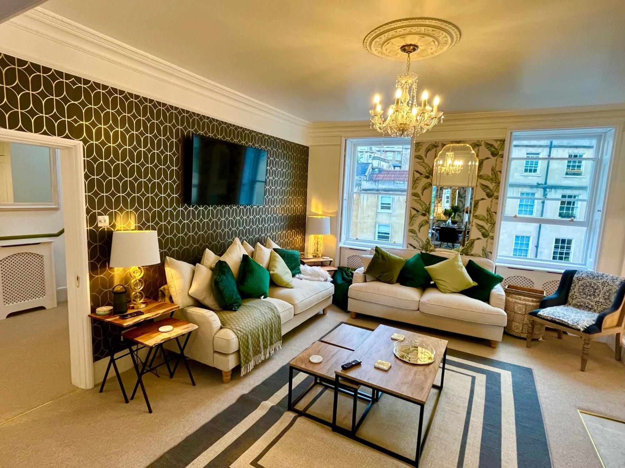 The Paragon Penthouse - Stunning Views Over Bath! Ngoại thất bức ảnh