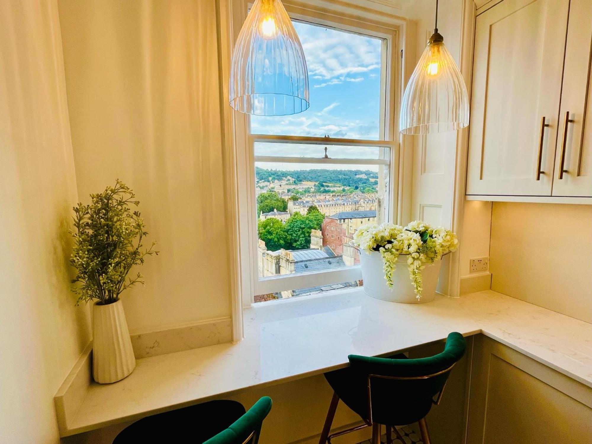 The Paragon Penthouse - Stunning Views Over Bath! Ngoại thất bức ảnh
